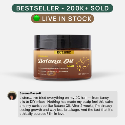 Batana Natural Hair Growth Oil